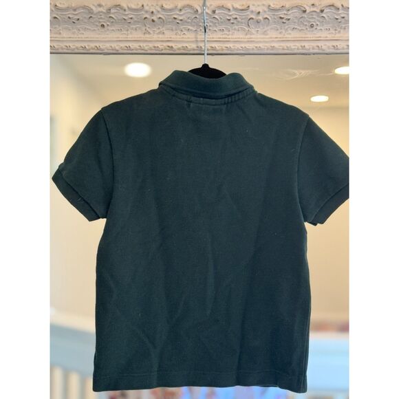 Lacoste Kid’s Green Pique Short Sleeve Collared Polo Shirt Size 3 - Picture 3 of 5